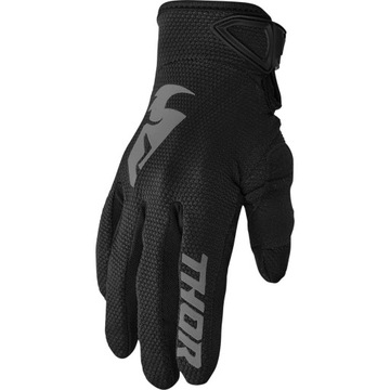 RĘKAWICZKI NA CROSSA ATV THOR SECTOR BLACK/GRAY R. XS