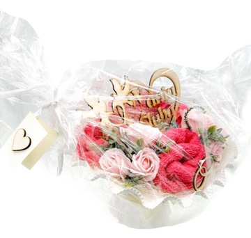 БУКЕТ БОЛЬШИХ полотенец ПОДАРОК ​​на свадьбу