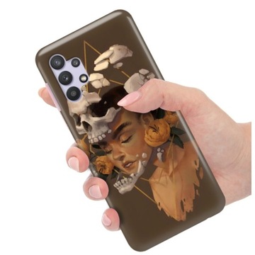 ETUI DO SAMSUNG A32 4G Art Collage Artystyczne Wzo