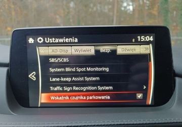 Mazda 6 III Sport Kombi Facelifting 2018 2.0 Skyactiv-G 145KM 2021 Mazda 6 2.0L SKYACTIV-G 145KM 6AT SkyMOTION SalonPL SerwisASO FV23 Gwaranc, zdjęcie 21