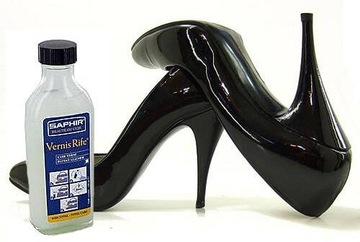 Płyn do skór lakierowanych - SAPHIR BDC Vernis Rife 100ml CZARNY