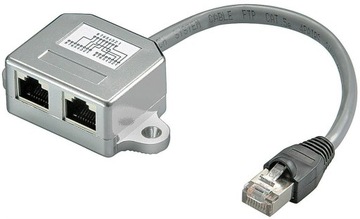 Rozgałęźnik kabla MicroConnect (Y-adapter)