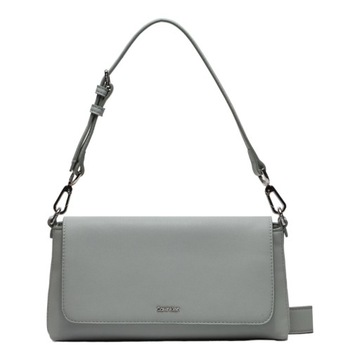 CALVIN KLEIN TOREBKA DAMSKA CK MUST SHOULDER BAG SZARA