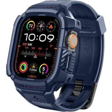 Pasek Spigen do Apple Watch Ultra 2 / 1 (49mm) 24mm granatowy