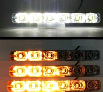 СВЕТОДИОДНЫЕ ДНЕВНЫЕ ФОНАРИ ДНЕВНОГО ВРЕМЕНИ MINI DRL ОДОБРЕНИЕ