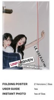LE SSERAFIM - UNFORGIVEN (QR CODE) - WEVERSE ALBUMS VER.