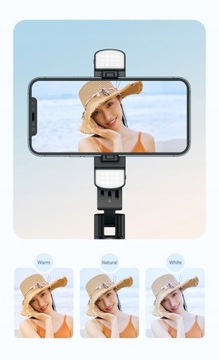 Палка для селфи Double Shot, палка, штатив, bluetooth, штатив, черный, Mcdodo