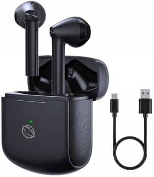 БЕСПРОВОДНЫЕ НАУШНИКИ-ВКЛАДЫШИ BLUETOOTH С МИКРОФОНОМ MANTA RYTMO X BLACK