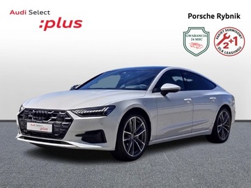 Audi A7 C8 Sportback Facelifting 2.0 45 TFSI 265KM 2024 Audi A7 Sportback 2.0TFSI 265KM ACC HAK 4x4 Panora
