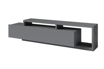Komoda TV szafka RTV Antracyt 220 cm do salonu
