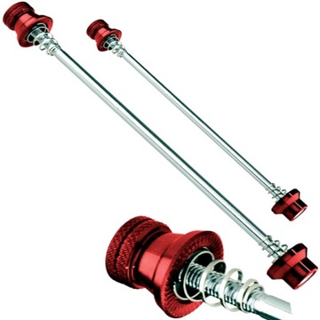 КОМПЛЕКТ ЗАЖИМА ДЛЯ СТУПИЦЫ ACCENT BOLT Красный