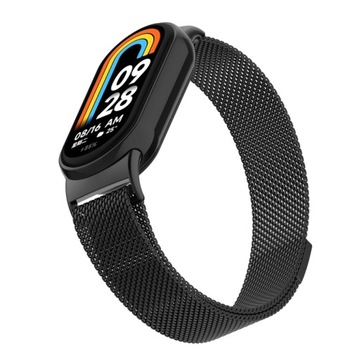 РЕМЕНЬ БРАСЛЕТА ДЛЯ СМАРТБЕНДА XIAOMI MI BAND 8/9 - ЧЕРНЫЙ