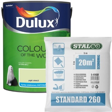 Dulux Kolory Świata Farba Pąki Akacji 5L + GRATIS