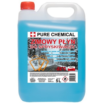 ZIMOWY PŁYN DO SPRYSKIWACZY -22 ZAPACHOWY 5L