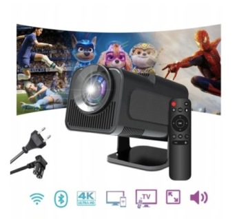 4K ПРОЕКТОР ANDROID LED WIFI МИНИ ПОРТАТИВНЫЙ FULL HD HY320 ПОДАРОК