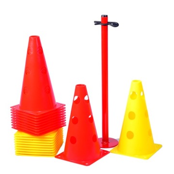 Pachołek 23cm z otworami, pachołki - 20szt