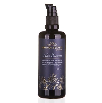 NATURAL SECRETS ESENCJA ALOESOWA 100ML ALOE ESSENCE 90% SOK ALOESOWY