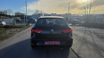 Seat Leon III ST Facelifting 1.6 TDI 115KM 2018 Seat Leon ledy automat mały przebieg nowy, zdjęcie 6