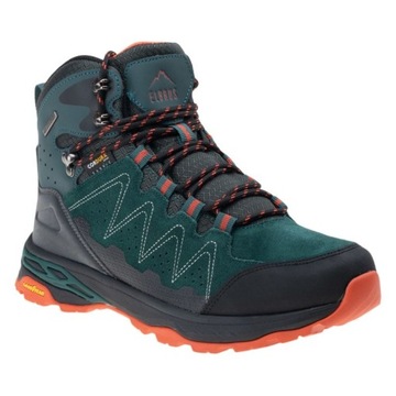 Zielone Zamsz Buty Trekkingowe Elbrus r.41