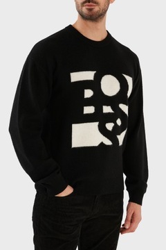 HUGO BOSS ORYGINALNY SWETER WEŁNA XXL B425