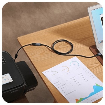 UGREEN Прочный удлинительный кабель USB 3.0 — 2 м — быстрая передача данных 5 Гбит/с
