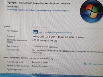 НОУТБУК SONY VAIO / I5 M460 / AMD HD 5000