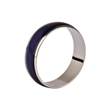 Кольцо настроения из сплава с кристаллами, меняющее цвет