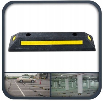 СТОПОР ПАРКОВОЧНОГО КОЛЕСА ГАРАЖНЫЙ РЕЗИНОВЫЙ СЕПАРАТОР Отбойника