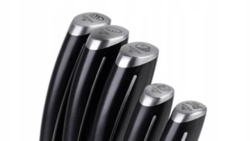 ГЕРЛАХ НАБОР ИЗ 5 КУХОННЫХ НОЖЕЙ В ЛОФТЕ ДЕРЕВЯННЫЙ БЛОК