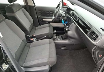 Citroen C3 III Hatchback Facelifting 1.2 PureTech 83KM 2021 Citroen C3 Citroen C3 Zadbany Czerwony Czarny AndroidAuto Klima, zdjęcie 12