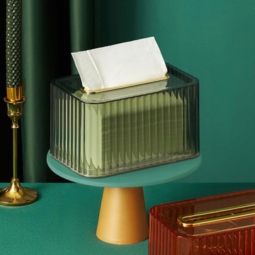 Коробка для салфеток с закругленными краями.