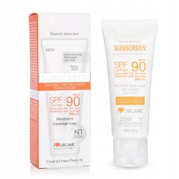 SPF50 + SUNCREEN PROMIENIOWANIE UV OCHRONA PRZED
