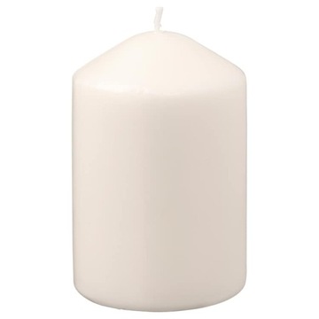 IKEA LATTNAD bezzapachowa świeca bryłowa 10 cm