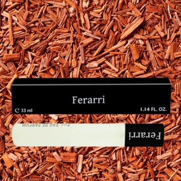 PERFUMY MESKIE PERFUM FERARRI DRZEWO SANDAŁOWE KARDAMON LIMONKA 33 ML