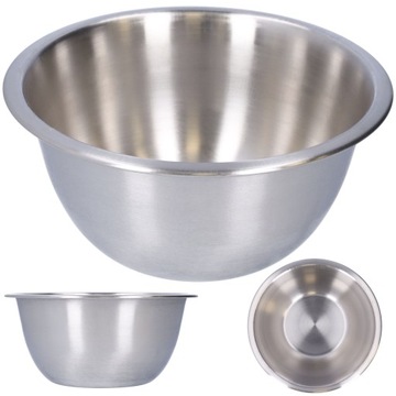 Miska metalowa kuchenna ze stali nierdzewnej 20cm
