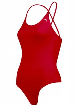 Puma strój kąpielowy jednoczęściowy czerwony rozmiar XL