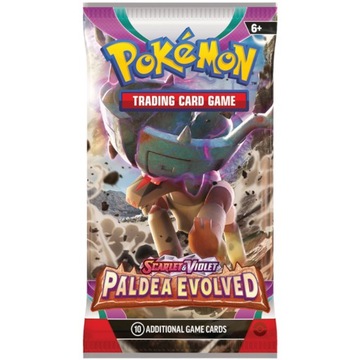КАРТЫ ПОКЕМОНОВ — НАБОР ИЗ 10 КОЛЛЕКЦИОННЫХ КАРТ ПОКЕМОНОВ PALDEA EVOLVED