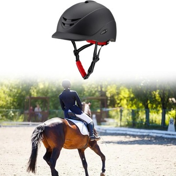 Kask jeździecki startowy Czapka jeździecka Odpinany daszek Oddychający