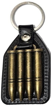 Brelok do kluczy z nabojami militarny na prezent.
