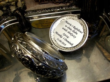 САМАЯ КРАСИВАЯ ПОСЕРЕБРЕННАЯ САХАРНИЦА НЛО С ЛОЖКОЙ ПОДАРОК ​​БАБУШКЕ