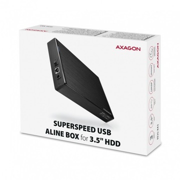 Внешний алюминиевый корпус EE35-XA3, USB 3.2