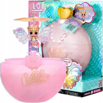 Lalka L.O.L. Surprise Magic Wishies Flying Tot Gold Wings latająca 593539