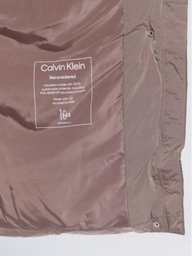 Płaszcz pikowany długi Calvin Klein Jeans S