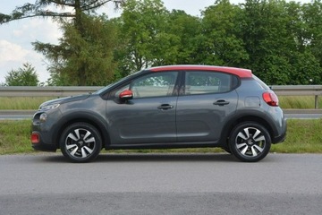 Citroen C3 III Hatchback 1.2 PureTech 110KM 2017 Citroen C3 1.2 PureTech panorama gwarancja przebie, zdjęcie 2