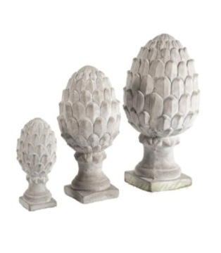 Karczoch ozdobny.B-31cm.Grafitowy