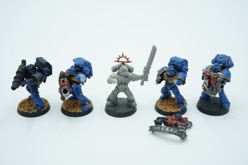 Warhammer 40k Space Marines Devastators zestaw 5 figurek plastik