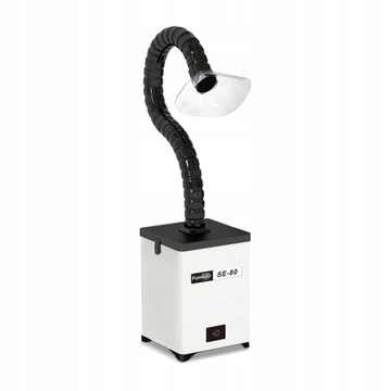 POCHŁANIACZ DYMU PYŁU ZAPACHÓW OPARÓW KOSMETYKA ESTETYKA SE-80 SKUT. 99,97%