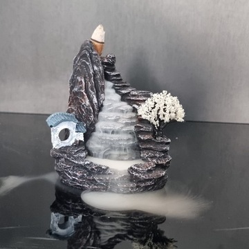 KOMINEK ZAPACHOWY BACKFLOW KADZIELNICA+12 kadzidła PALO SANTO