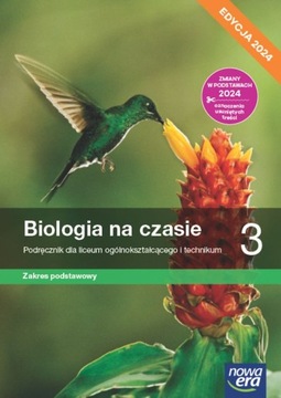 BIOLOGIA LO 3 BIOLOGIA NA CZASIE PODRĘCZNIK ZP EDYCJA 2024