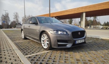 Jaguar XF II Sedan 2.0 i4D 180KM 2016 Jaguar XF Jaguar XF X260 2.0 panoramiczny dach 2.0 Diesel 180KM